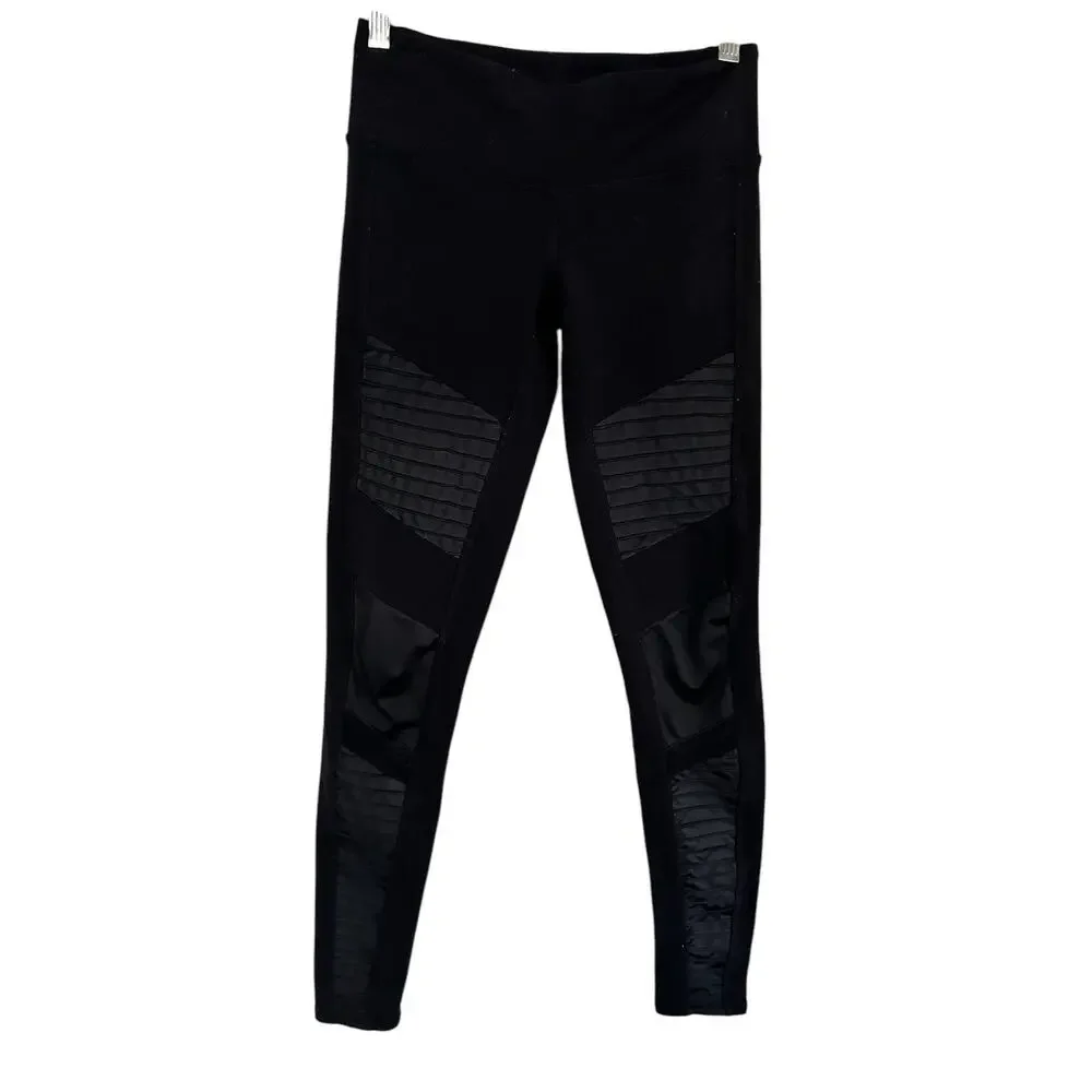 Alo Yoga Women's Moto Leggings size X- small black